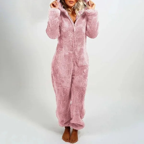 Flauschiger Winter-Overall – Herrlich Warm & Gemütlich