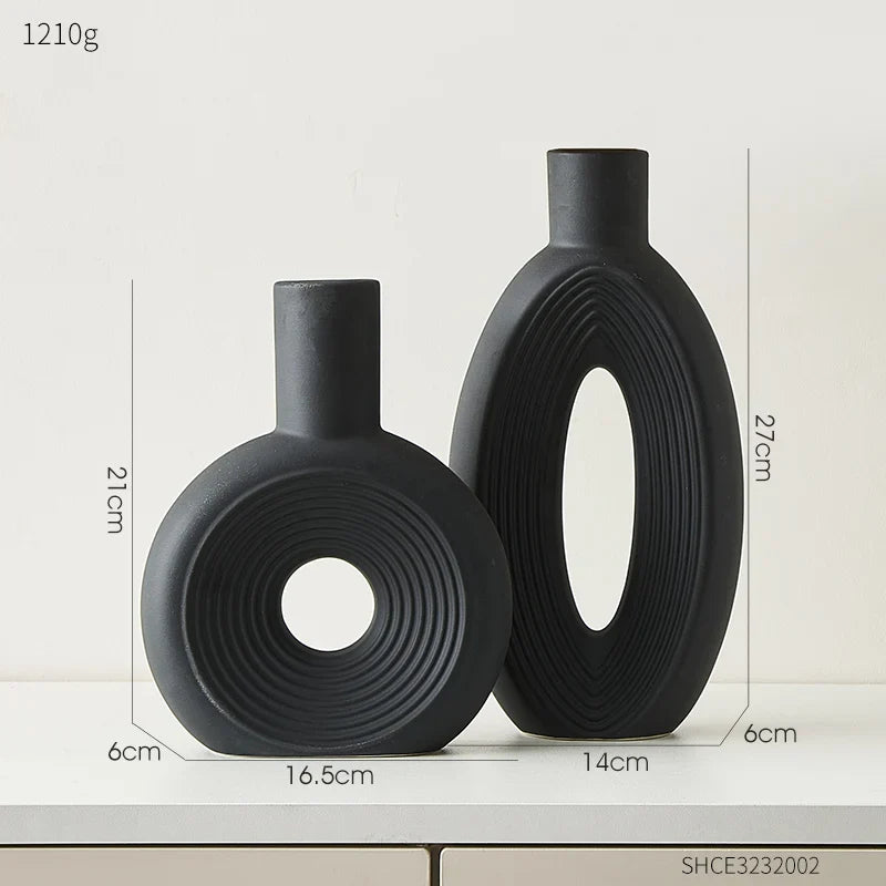 Minimalistische Vase im modernen Design