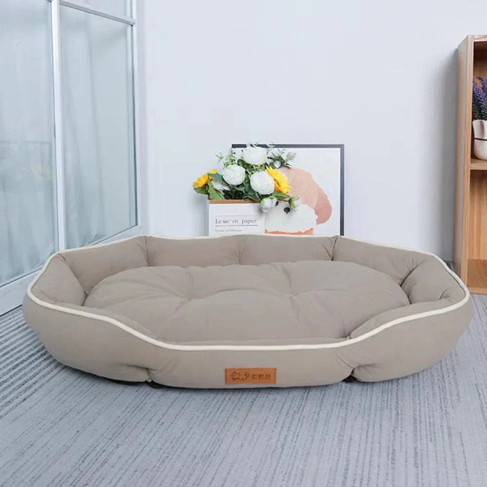 Knus Luxe Hundebett – Weiche Unterstützung und modernes Design