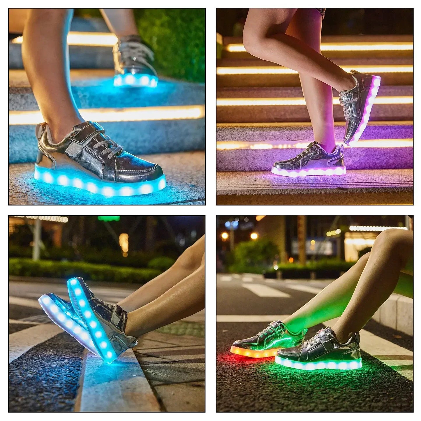 Stralende Stappers - LED-Schuhe für Kinder, die Leuchten