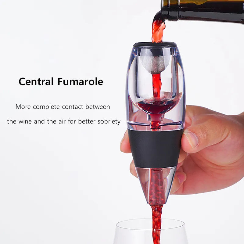 Weinbelüfter mit Filter – Schneller Genießen von Vollem Aroma