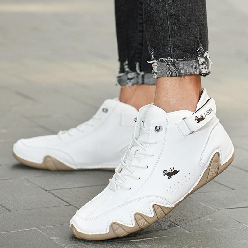 Freizeit Lederstiefel