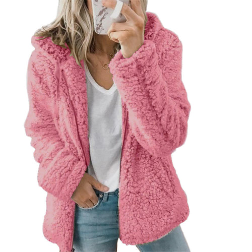 Nora Fluffy Hoodie für Damen - Bequemer Hoodie für Kalte Tage