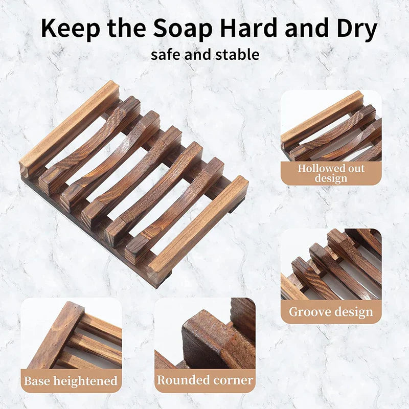 Holz-Seifenschale – Natürliches und Langlebiges Design