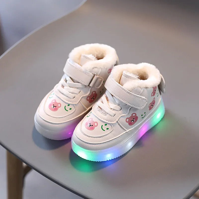Emma Leuchtende Sneakers für Kinder – Warm und Bequem mit LED-Beleuchtung