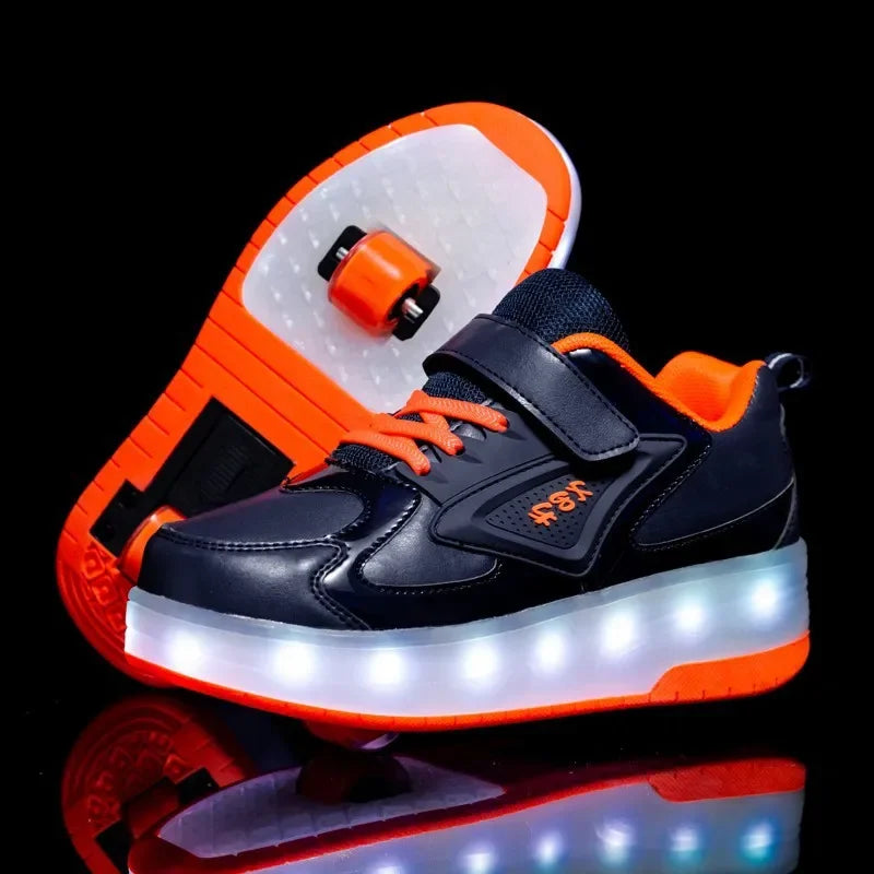 LichtRiders - LED-Rollenschuhe für Kinder