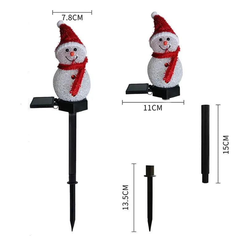 Weihnachts-Schneemann-Lampen – Verzaubernde Beleuchtung für eine festliche Atmosphäre