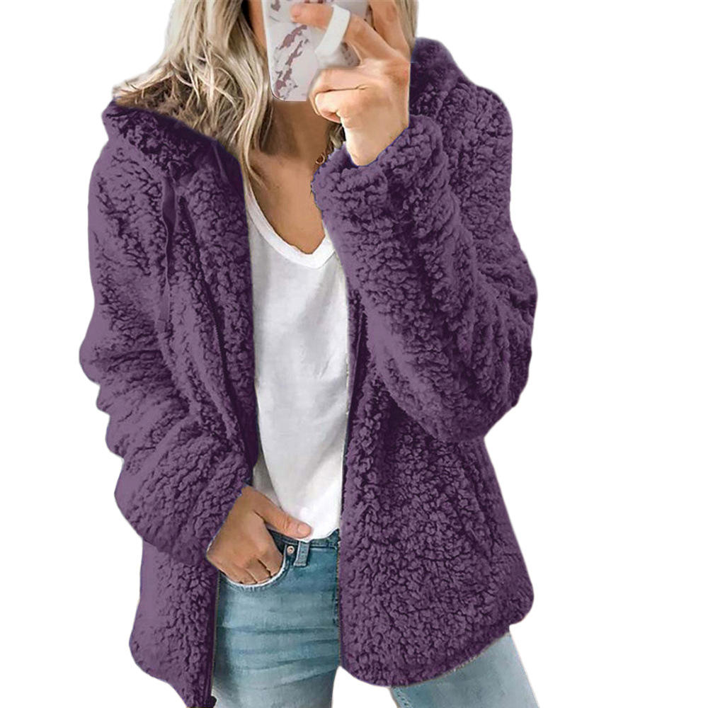 Nora Fluffy Hoodie für Damen - Bequemer Hoodie für Kalte Tage