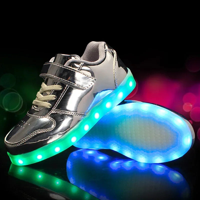 Stralende Stappers - LED-Schuhe für Kinder, die Leuchten