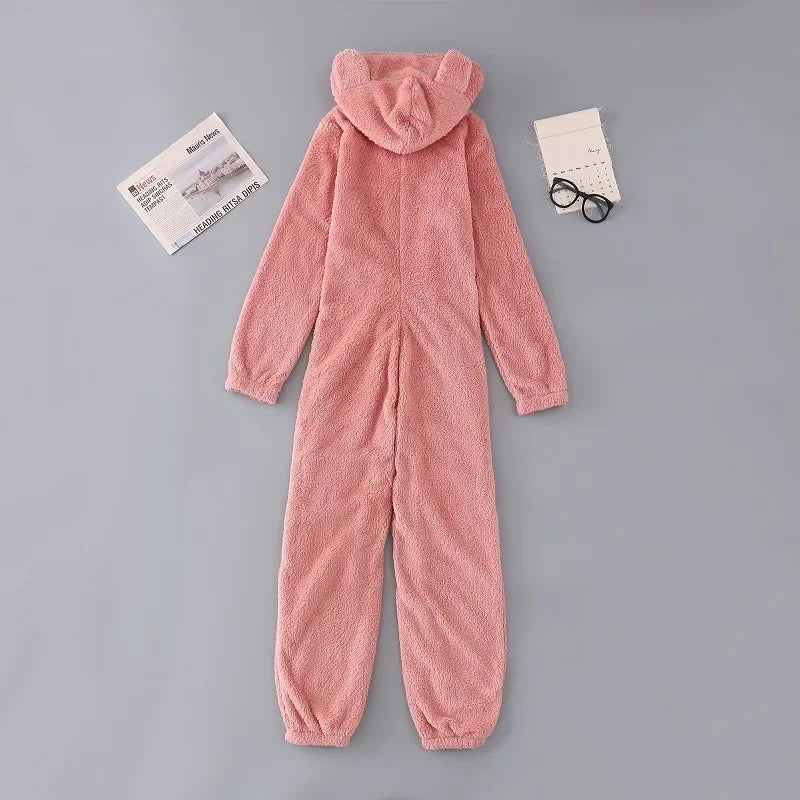 Flauschiger Winter-Overall – Herrlich Warm & Gemütlich