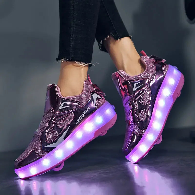 LichtRiders - LED-Rollenschuhe für Kinder