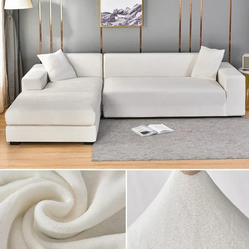 Velura Sofaüberzug – Luxuriöses Samt für Stil und Schutz