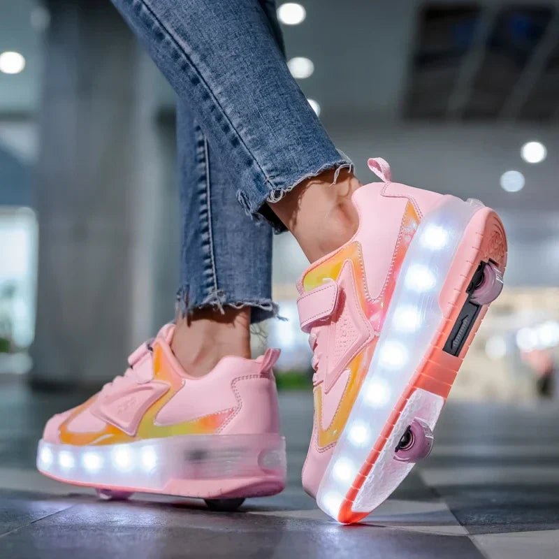 LichtRiders - LED-Rollenschuhe für Kinder