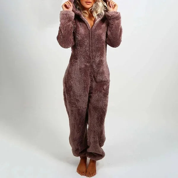 Flauschiger Winter-Overall – Herrlich Warm & Gemütlich