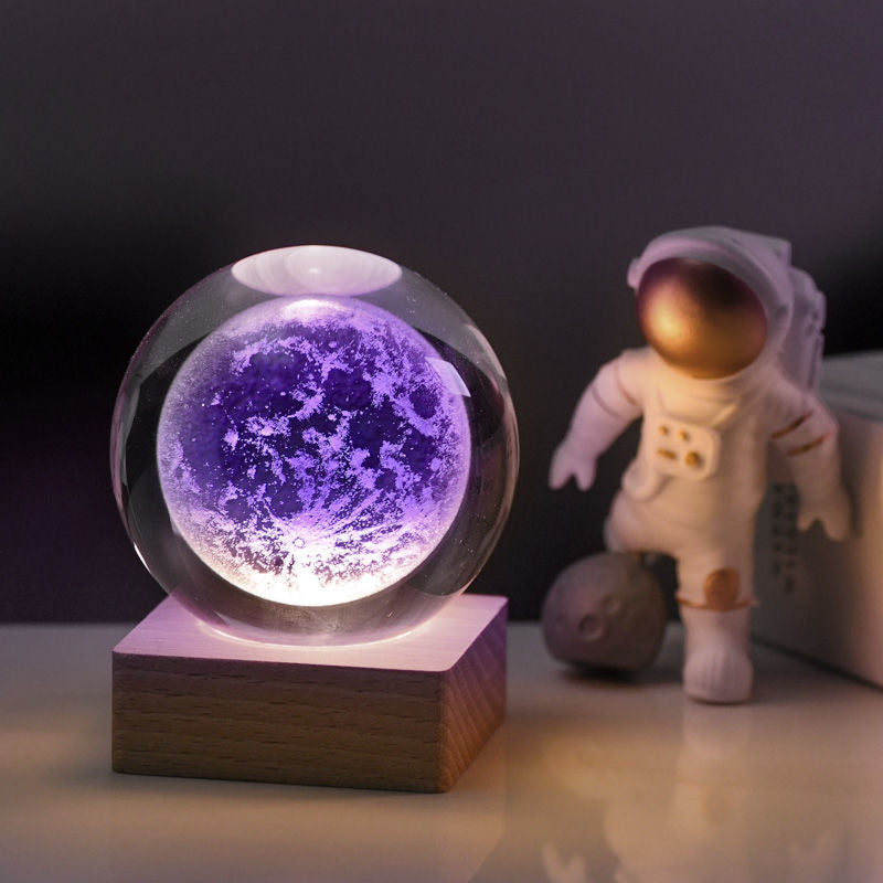 SternenLichter - 3D Kristall Universum Dekorlampe