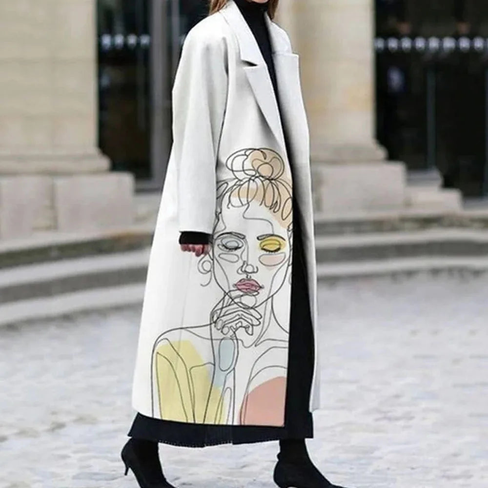 EleganceOversized Mantel – Stilvoll und bequem für jede Gelegenheit