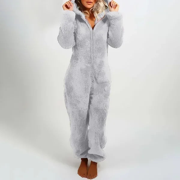 Flauschiger Winter-Overall – Herrlich Warm & Gemütlich