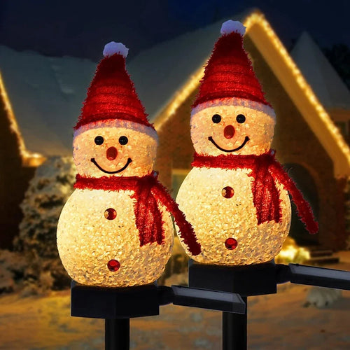 Weihnachts-Schneemann-Lampen – Verzaubernde Beleuchtung für eine festliche Atmosphäre