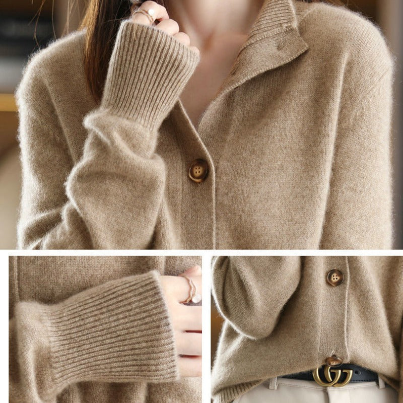 Mira Knopf-Pullover für Damen – Für einen Stilvollen und Bequemen Look