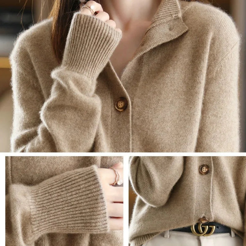 Mira Knopf-Pullover für Damen – Für einen Stilvollen und Bequemen Look