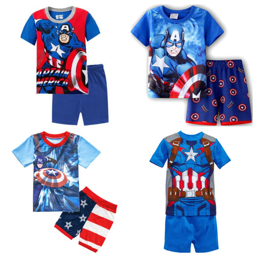 Captain America Pyjama-Set für Kinder - Bequem und Spaß für Jungen und Mädchen