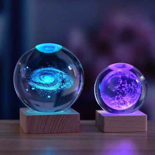 SternenLichter - 3D Kristall Universum Dekorlampe