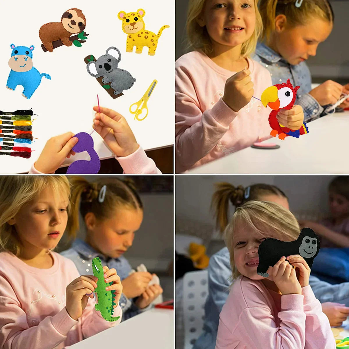 Fröhliches Nähset – Kreativität und Spaß für Kinder