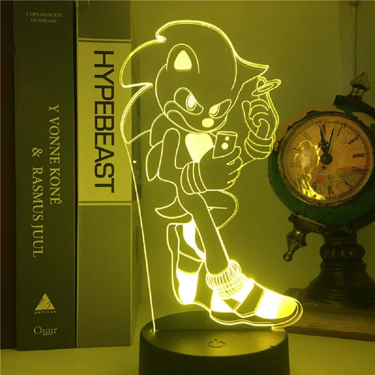 Sonic LED Lampe – Verspielte Beleuchtung für Gamer