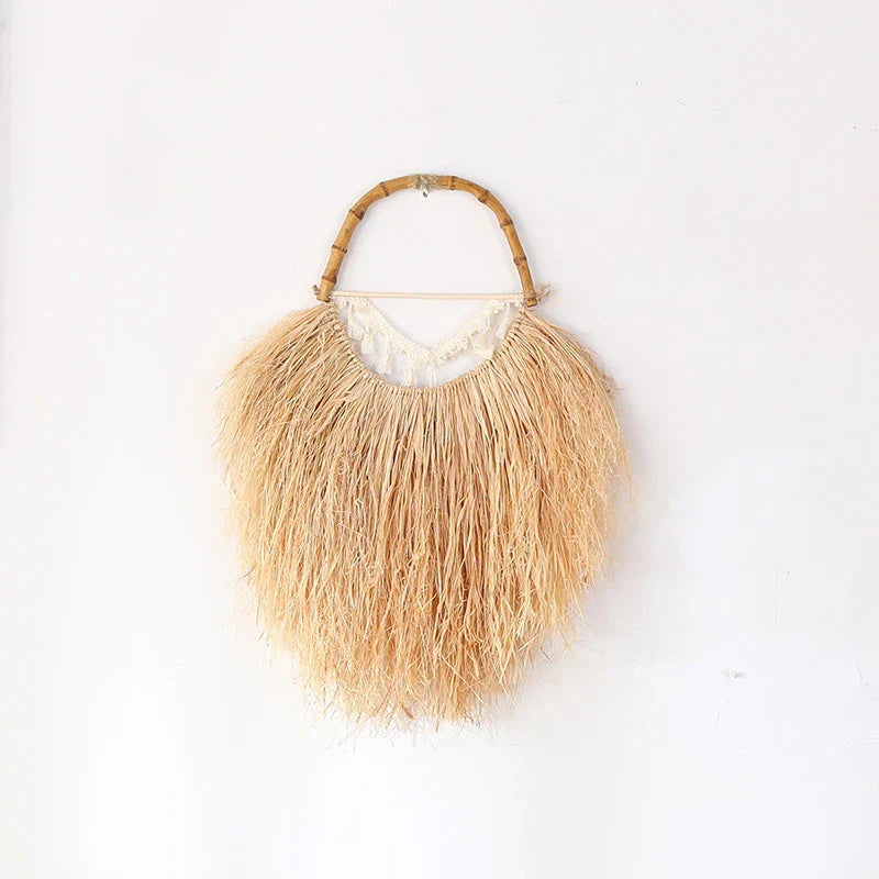 Boho Wanddekoration Raffia – Authentisch und Gemütlich