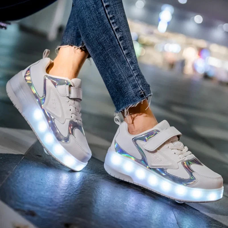 LichtRiders - LED-Rollenschuhe für Kinder