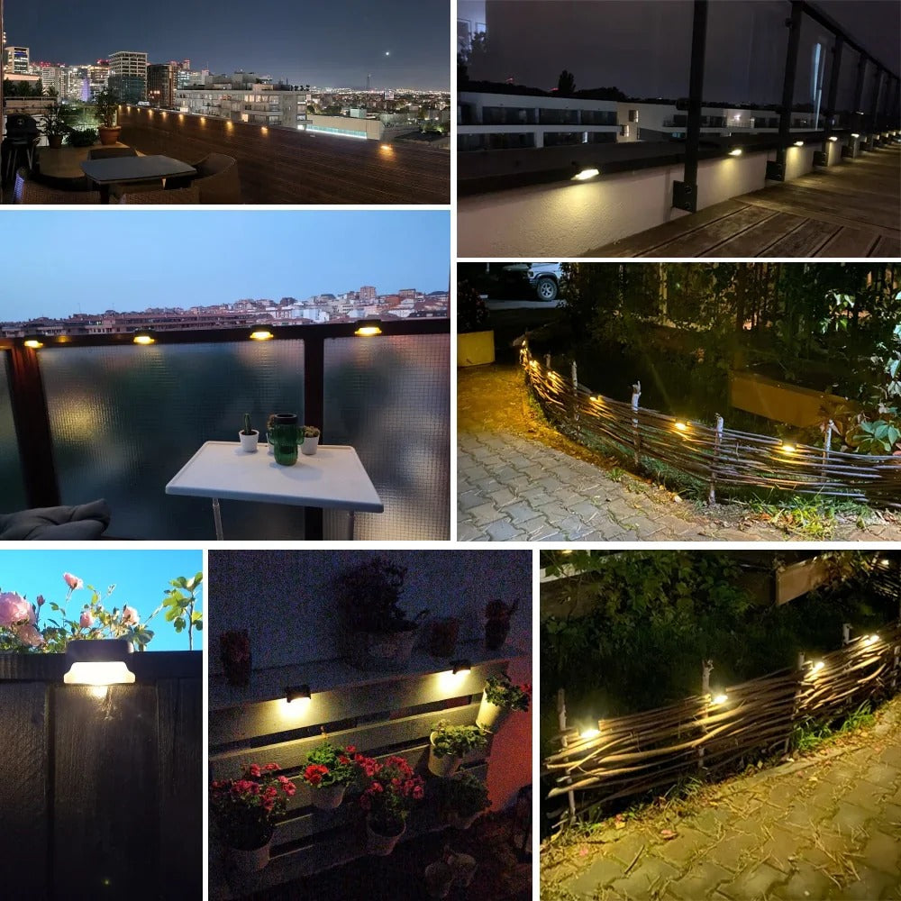 Solare LED-Stufenbeleuchtung