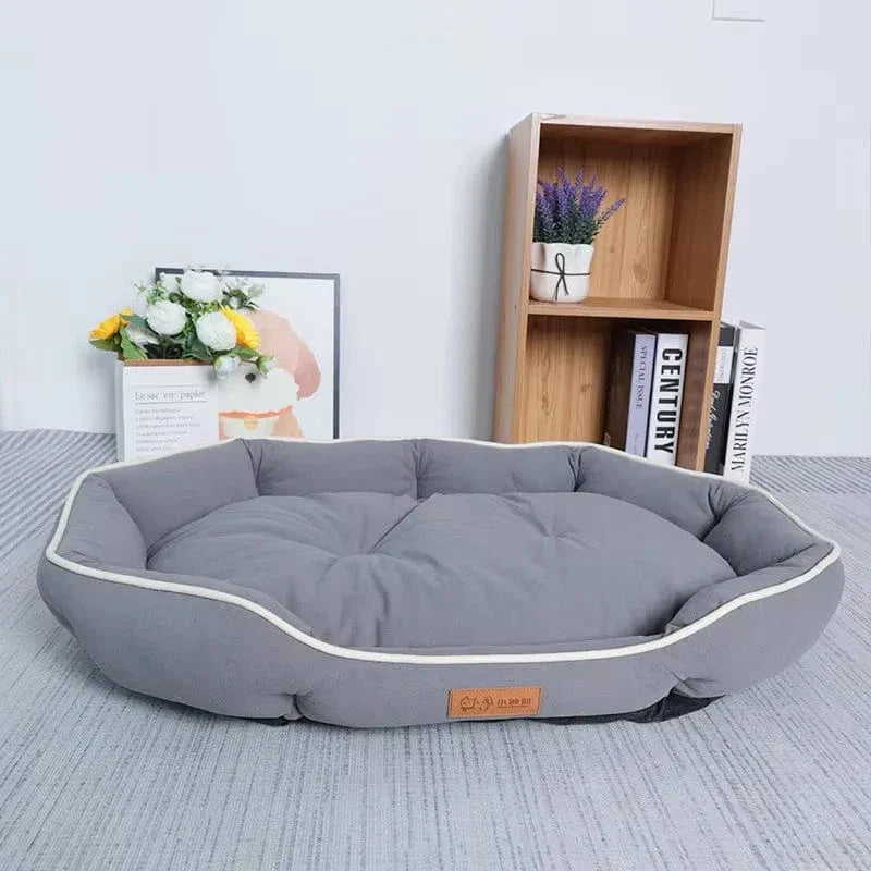 Knus Luxe Hundebett – Weiche Unterstützung und modernes Design