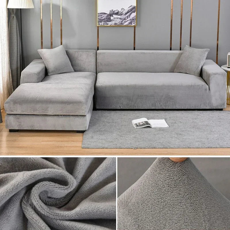 Velura Sofaüberzug – Luxuriöses Samt für Stil und Schutz
