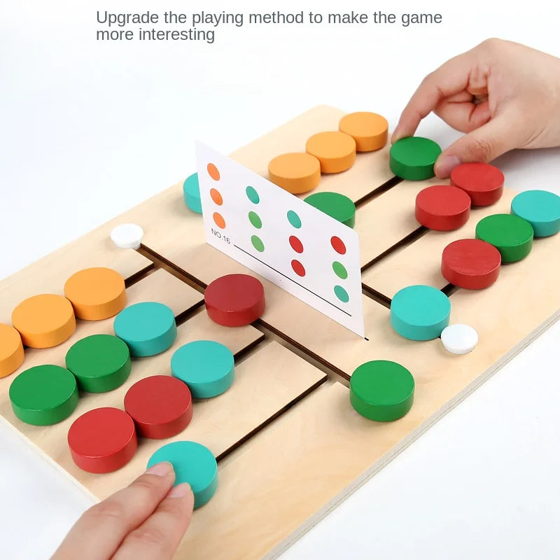 Pädagogisches Holzspiel – Lehrreich & Spielerisch