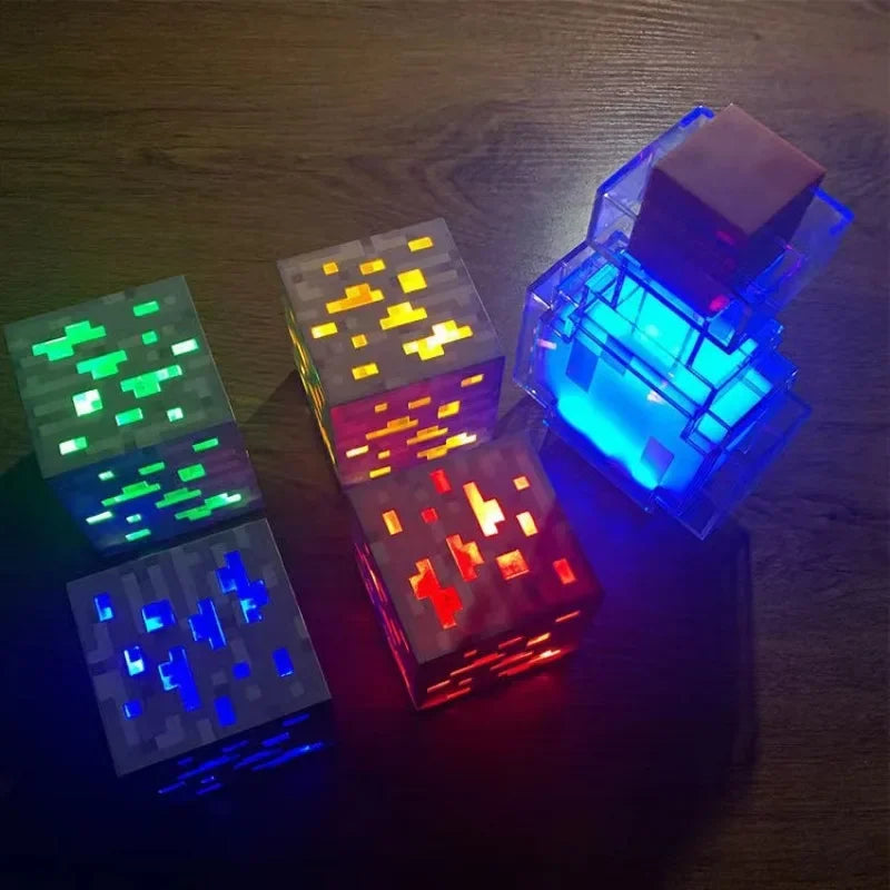 Verspielte LED Blocklampen – Kreative Beleuchtung für Gamer