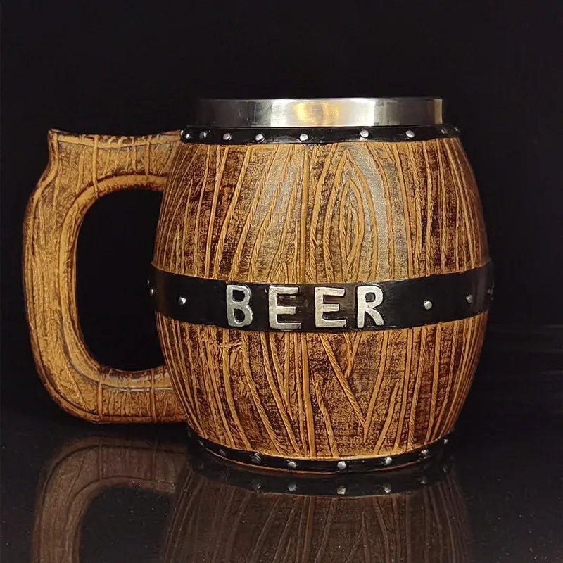 Deutsche Holzfass Bierkrug – Authentisches und verspieltes Trinkerlebnis