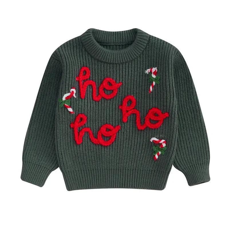Ho Ho Ho Pullover für Kinder – Festliche Wärme