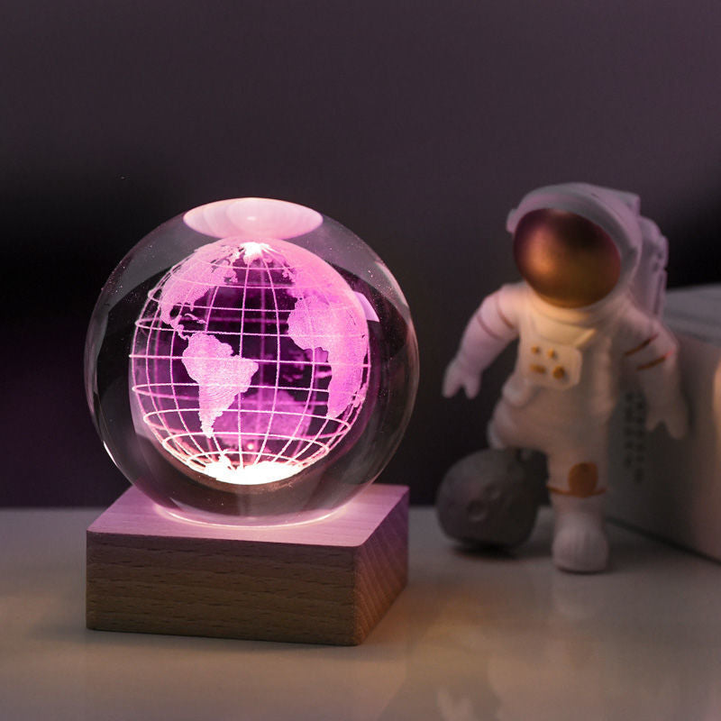SternenLichter - 3D Kristall Universum Dekorlampe