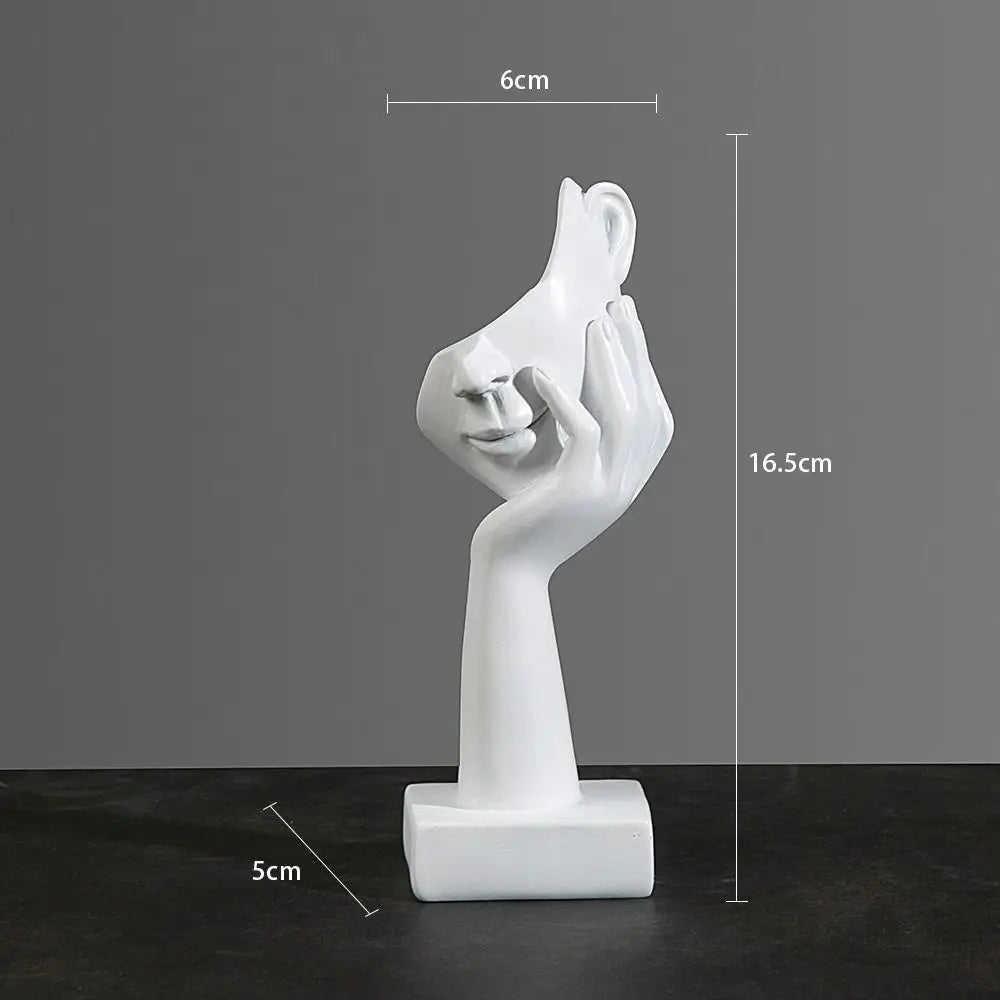 Abstrakte Gesichts-Skulpturen – Einzigartig und Modern