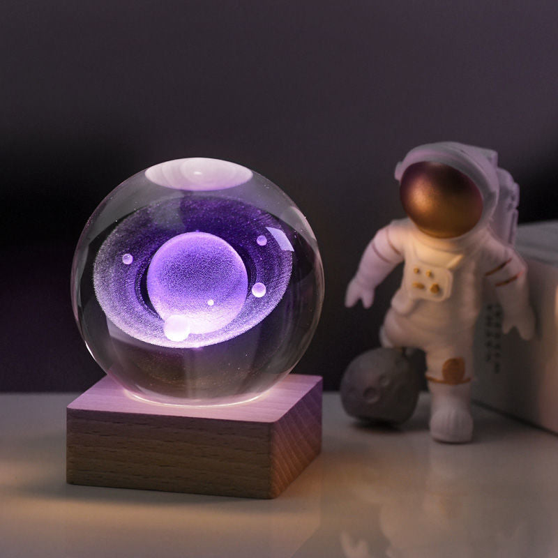 SternenLichter - 3D Kristall Universum Dekorlampe