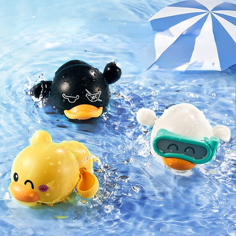 SwimBuddy – Set von 3 Selbstschwimmenden Badeenten