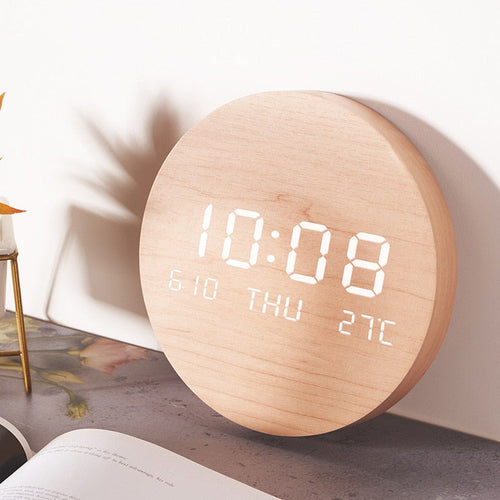 Holzuhr – Stilvolle Uhr für Zuhause und Büro