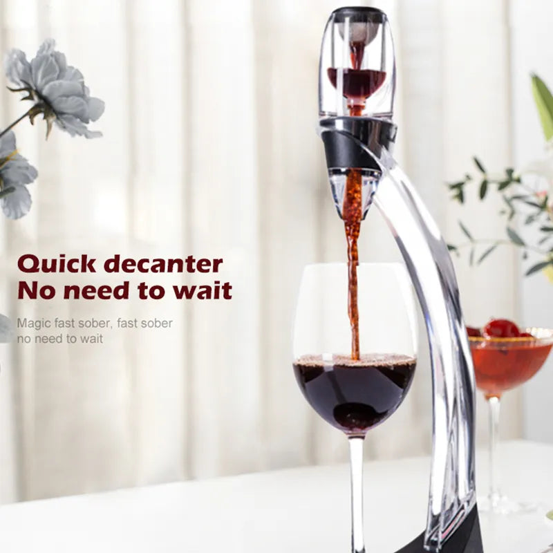 Weinbelüfter mit Filter – Schneller Genießen von Vollem Aroma