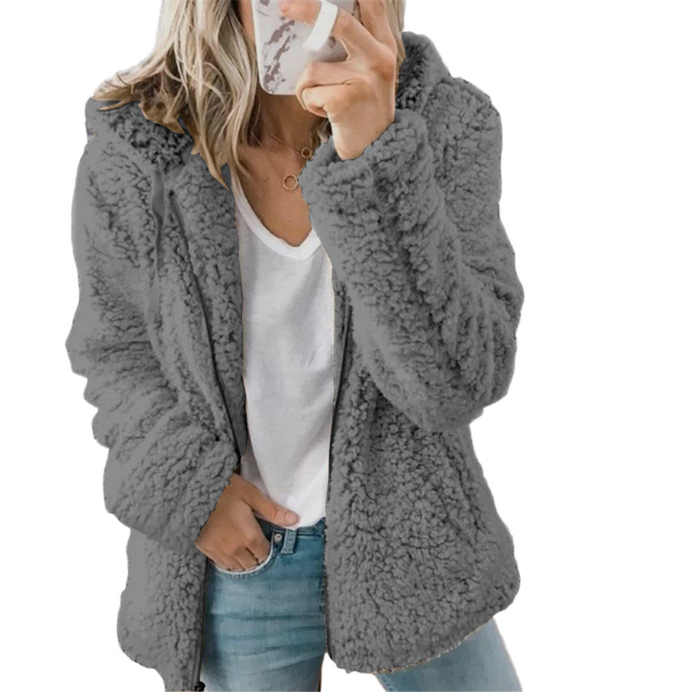 Nora Fluffy Hoodie für Damen - Bequemer Hoodie für Kalte Tage