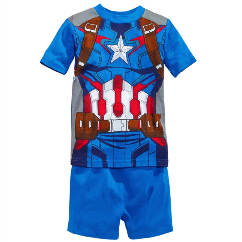 Captain America Pyjama-Set für Kinder - Bequem und Spaß für Jungen und Mädchen