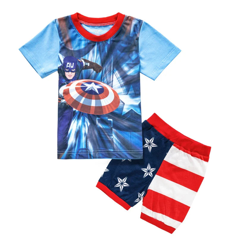 Captain America Pyjama-Set für Kinder - Bequem und Spaß für Jungen und Mädchen