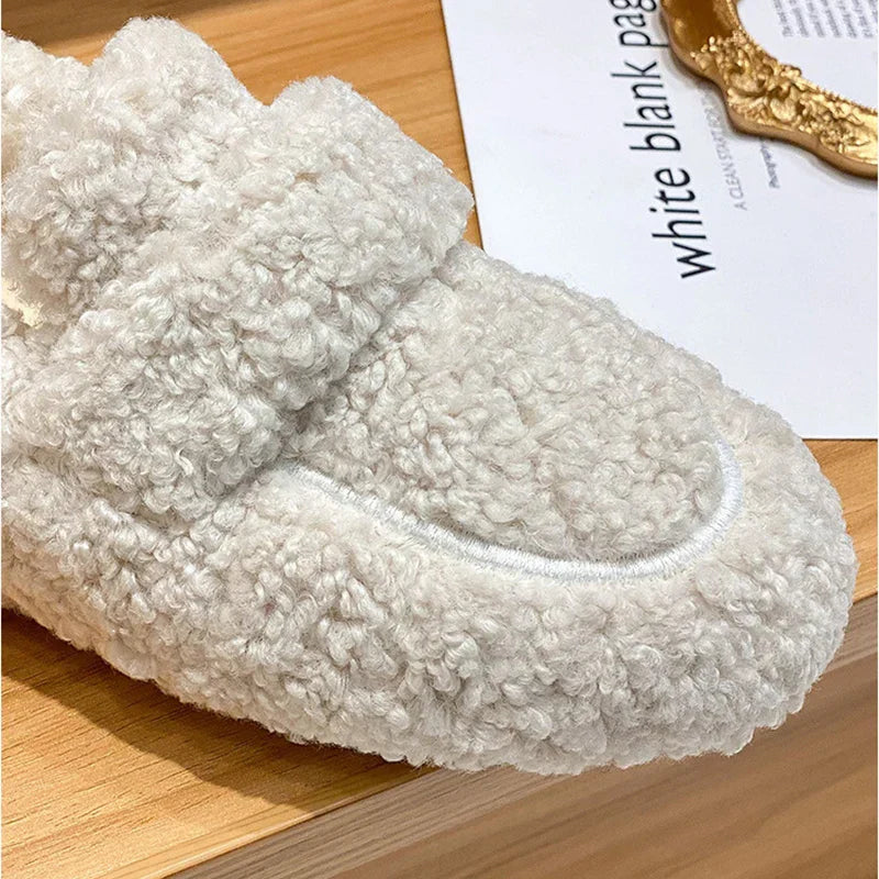 Lana Teddy Loafer – Warm, Bequem und Modisch