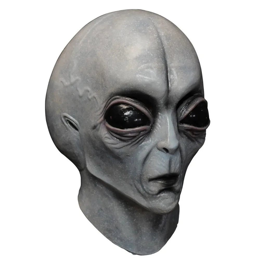 Außerirdisches Alien-Maske – Gruseliges Kostümzubehör für Halloween