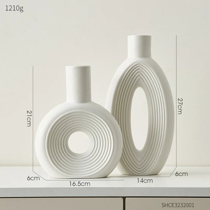 Minimalistische Vase im modernen Design