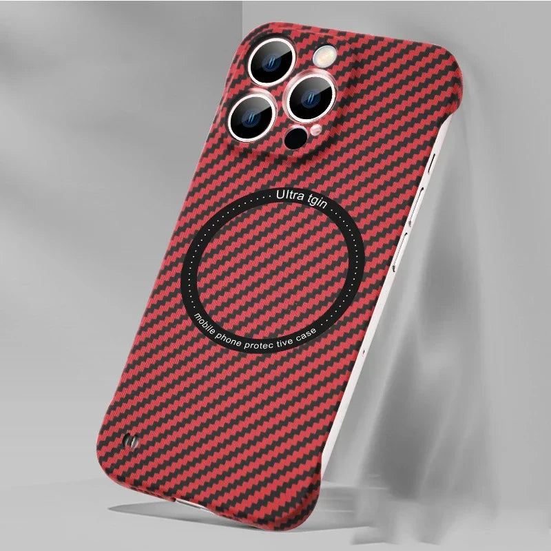 iPhone Carbon Hülle – Ultradünn & Magnetisch